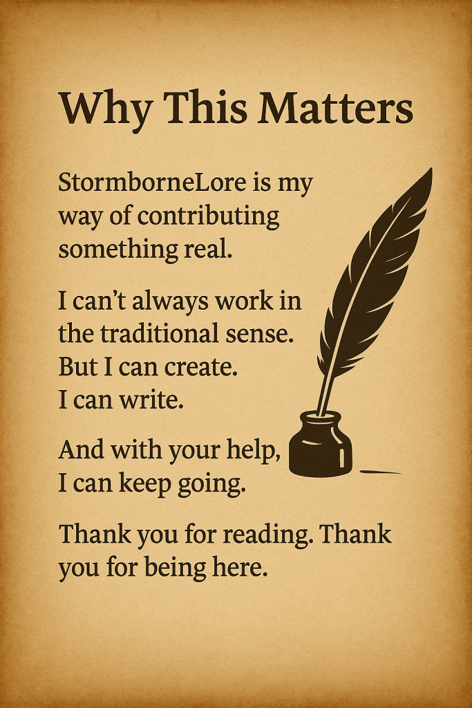 A digital illustration featuring the text 'Why This Matters' in a vintage font on a parchment background, accompanied by a quill pen and an ink pot.