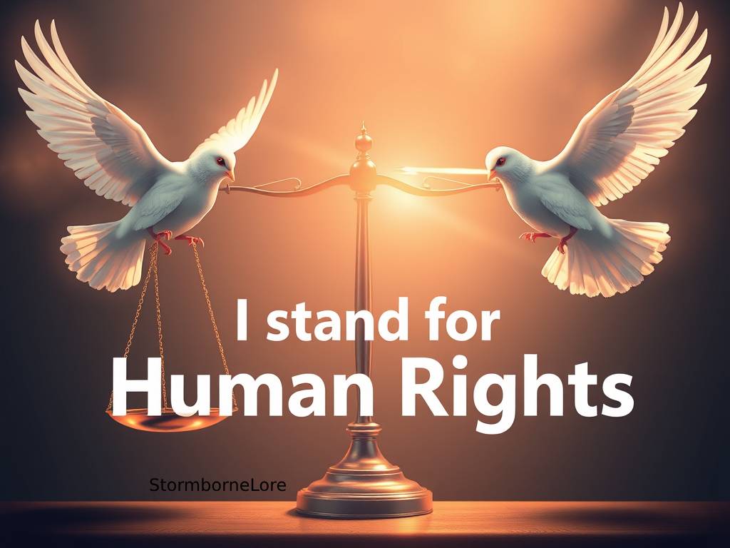 I Stand for Human&nbsp;Rights